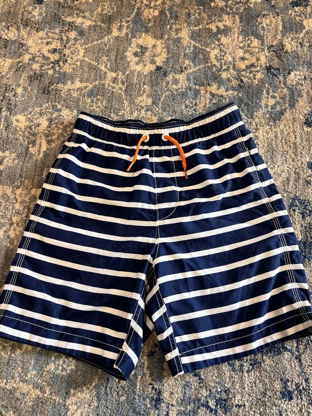 Gap Kids Striped Swim Trunks Size L (10)